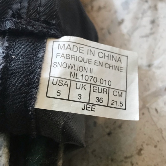 SOREL  Snow Lion 2  Black winter boots size US 5 EU 36 - Picture 4 of 5